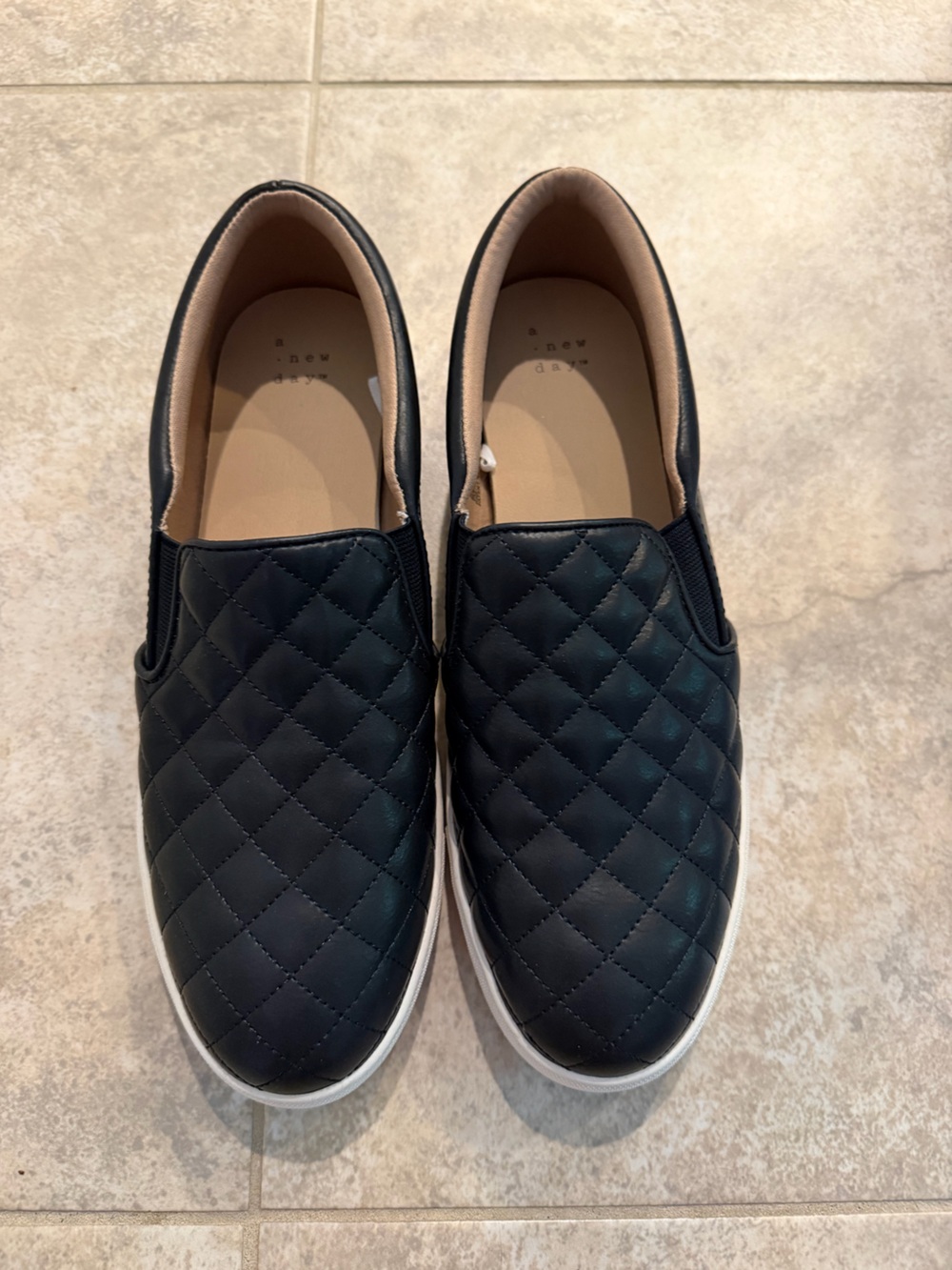 Quilted Slip-On Sneakers